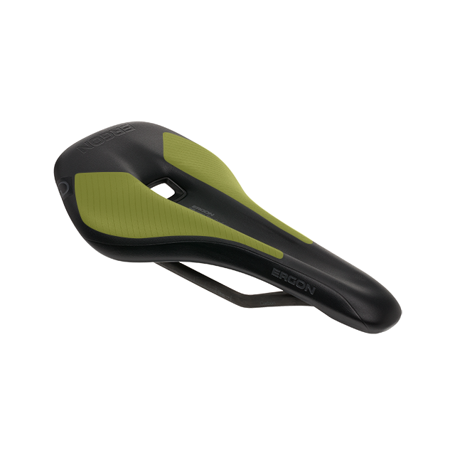 Ergon SR Men saddle with special Orthocell inlays.